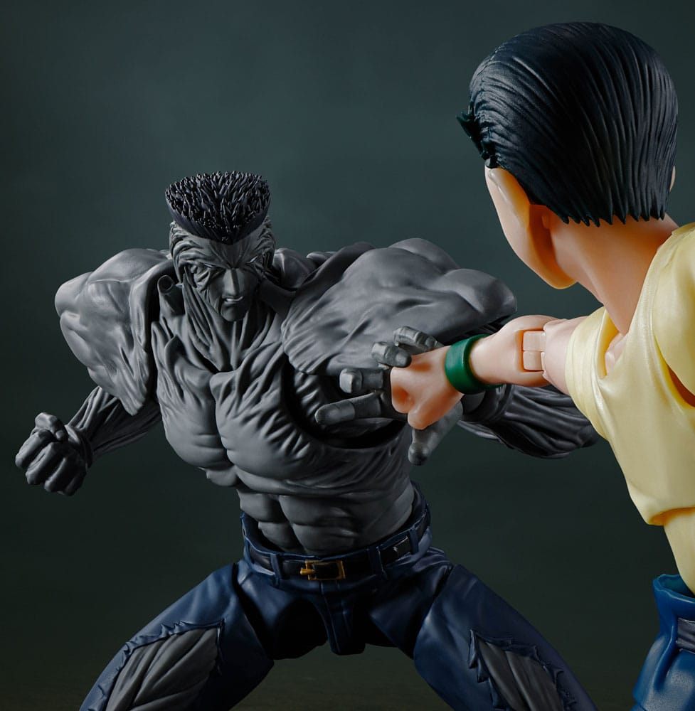 Figura articulada Younger Toguro Yu Yu Hakusho con efecto de combate